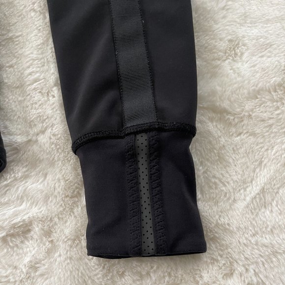 LULULEMON KEEP IT UP BLACK REMOVABLE HOODED RUN JACKET WATER RESISTANT SIZE: 4 - Picture 6 of 16